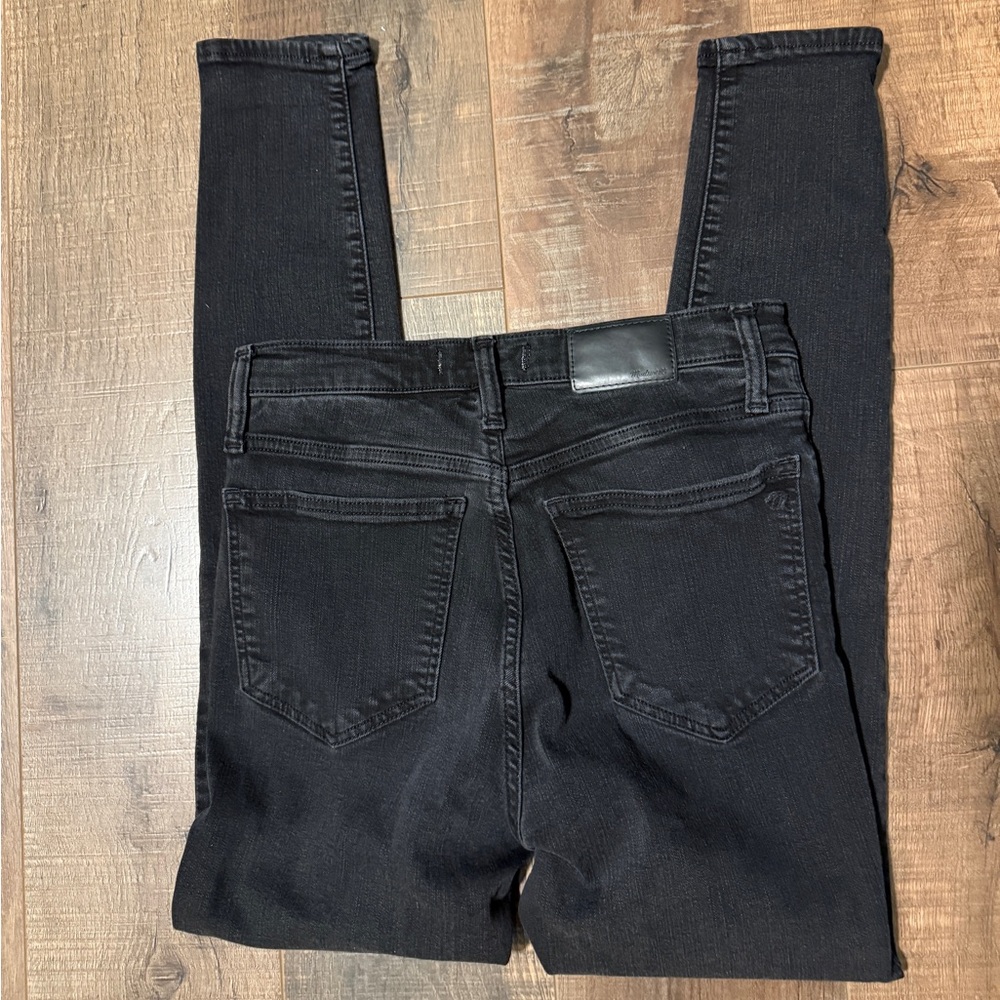 Madewell Women's Dark Charcoal Skinny Jeans - Picture 3 of 6